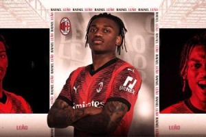 体育直播-AC米兰顶薪续约莱昂，违约金1.75亿且仅供夏窗激活